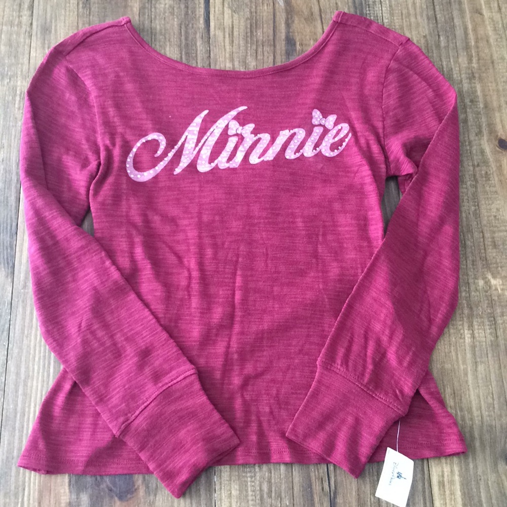 NWT Minnie Cross back shirt